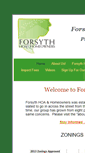 Mobile Screenshot of forsythhoa.org